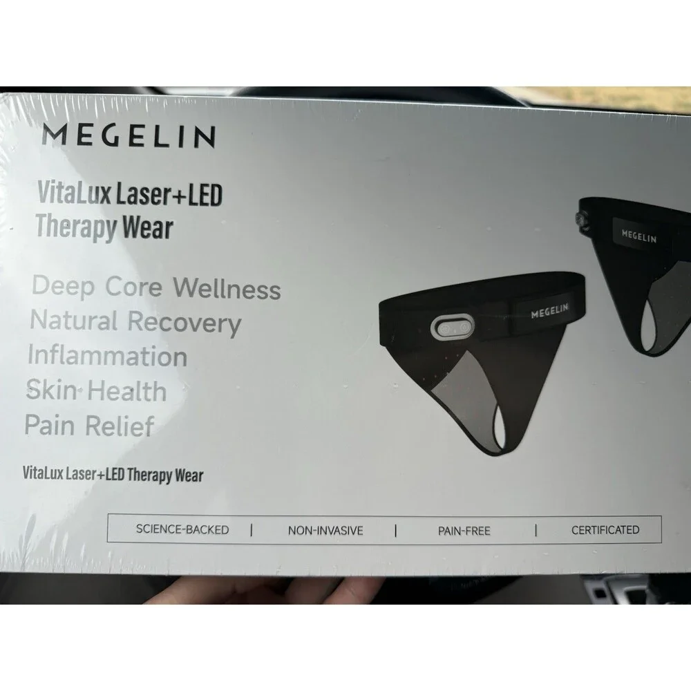 Megelin VitaLux Laser+LED Therapy Wear NIB